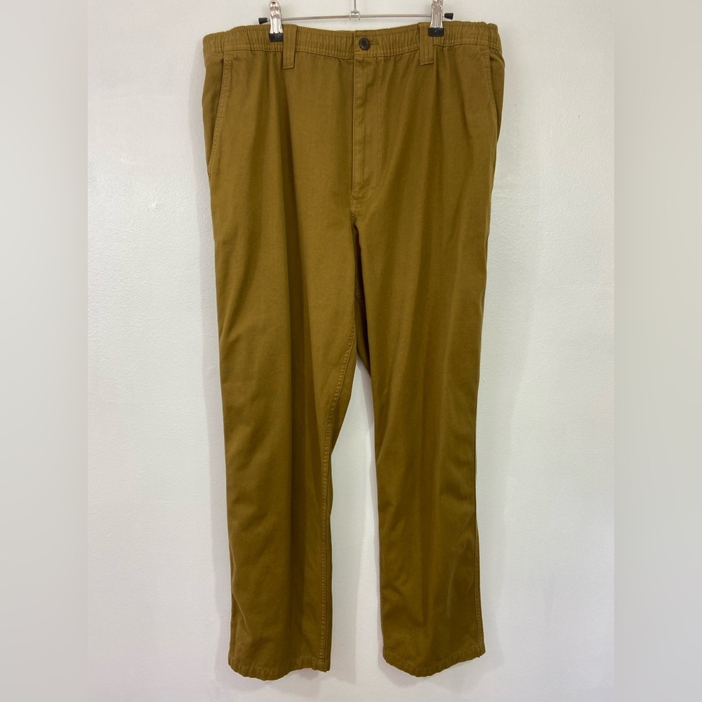 Filson Oakville Canvas Pants Bronze Brown Size 36 Workwear Barn Chore Cabin